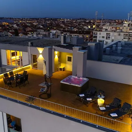 Apartament Sunset Penthouse With Spectacular View And Jacuzzi Zadar