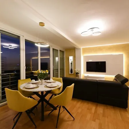 Apartmán Sunset Penthouse With Spectacular View And Jacuzzi