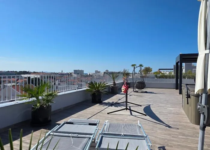 アパート Sunset Penthouse With Spectacular View And Jacuzzi