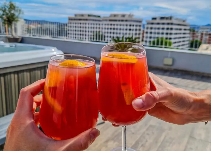 Sunset Penthouse With Spectacular View And Jacuzzi アパート *